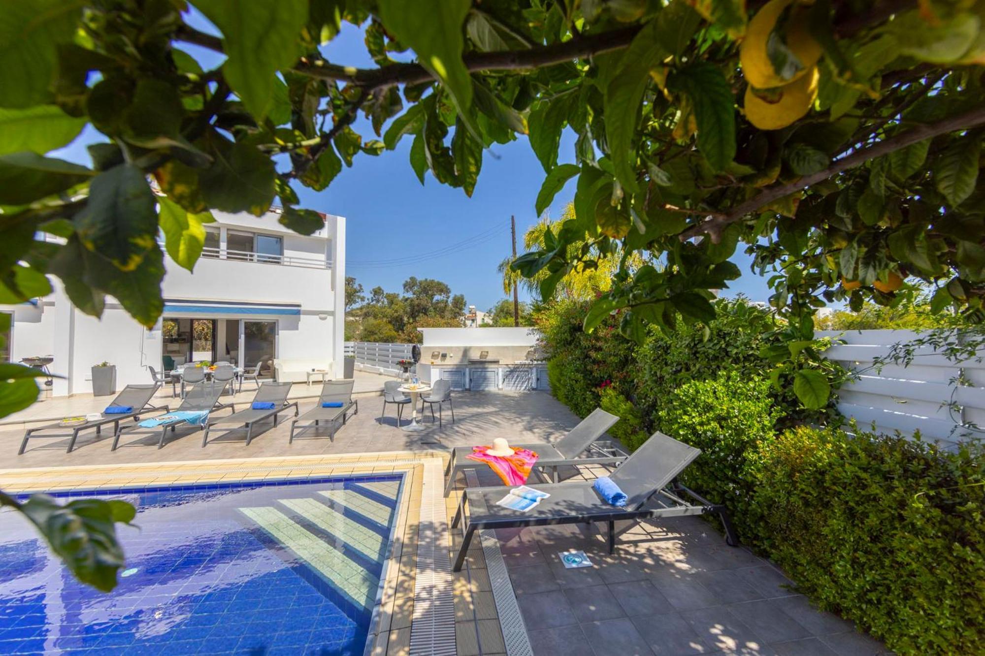 Azure Luxury Pool Villa Protaras Extérieur photo