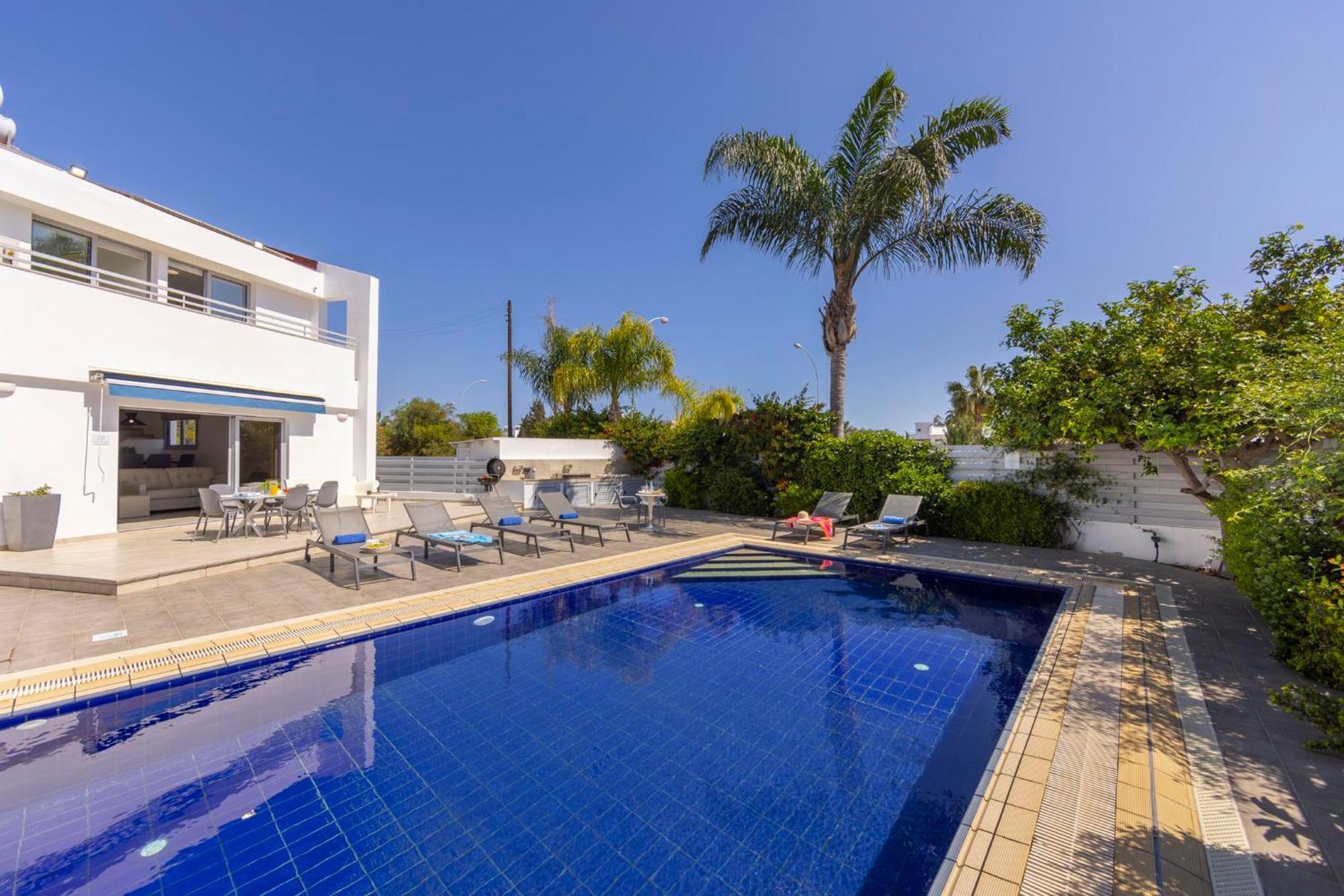 Azure Luxury Pool Villa Protaras Extérieur photo